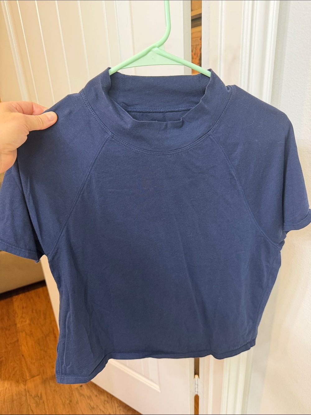 Sierra Madre Navy Crewneck Tee - Small